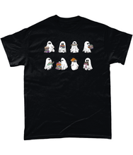 Load image into Gallery viewer, Cute Bookish Ghosts Unisex Fit T-Shirt