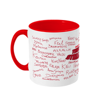 Load image into Gallery viewer, Rage Darling's Throwback Streamathon #1 Two Toned Mug