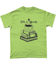 Load image into Gallery viewer, Tea & Books Unisex Fit T-Shirt