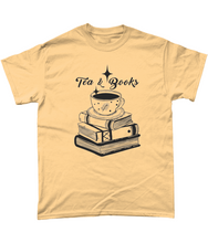 Load image into Gallery viewer, Tea & Books Unisex Fit T-Shirt