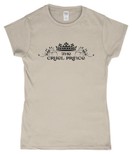 Load image into Gallery viewer, 'The Cruel Prince' Inspired Ladies Fitted T-Shirt