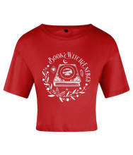 Load image into Gallery viewer, Book Witch Energy Women's Crop Top