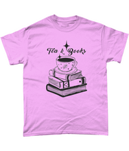 Load image into Gallery viewer, Tea & Books Unisex Fit T-Shirt