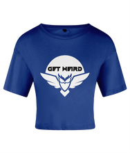 Load image into Gallery viewer, Spirit Of Thunder Get Weird Women's Crop Top