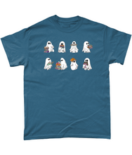Load image into Gallery viewer, Cute Bookish Ghosts Unisex Fit T-Shirt