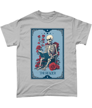 Load image into Gallery viewer, The Reader Tarot Style Unisex Fit T-Shirt