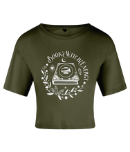 Load image into Gallery viewer, Book Witch Energy Women's Crop Top