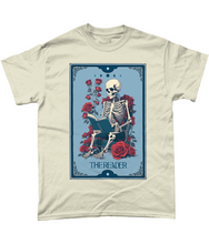 Load image into Gallery viewer, The Reader Tarot Style Unisex Fit T-Shirt