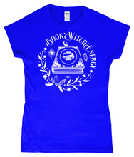 Load image into Gallery viewer, Book Witch Energy Ladies Fitted T-Shirt