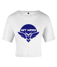 Load image into Gallery viewer, Spirit Of Thunder Get Weird Women's Crop Top