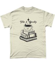 Load image into Gallery viewer, Tea & Books Unisex Fit T-Shirt