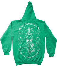 Load image into Gallery viewer, Dramione Era 'Manacled' Inspired Unisex Fit Zip Hoodie