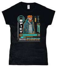 Load image into Gallery viewer, The Brophers Grimm Cyber Broph SoftStyle Ladies Fitted T-Shirt