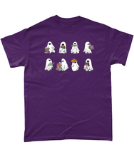 Load image into Gallery viewer, Cute Bookish Ghosts Unisex Fit T-Shirt
