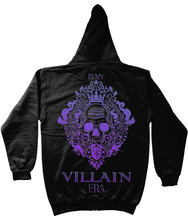 Load image into Gallery viewer, In My Book Villain Era Purple Unisex Fit Zip Hoodie