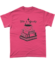 Load image into Gallery viewer, Tea & Books Unisex Fit T-Shirt
