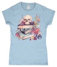 Load image into Gallery viewer, Death By TBR Ladies Fitted T-Shirt