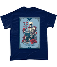 Load image into Gallery viewer, The Reader Tarot Style Unisex Fit T-Shirt