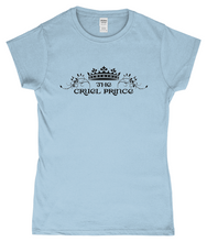 Load image into Gallery viewer, 'The Cruel Prince' Inspired Ladies Fitted T-Shirt
