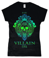 Load image into Gallery viewer, In My Book Villain Era Green Ladies Fitted T-Shirt