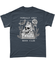 Load image into Gallery viewer, Morally Grey Book Club Unisex Fit T-Shirt