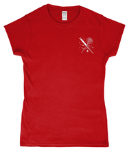 Load image into Gallery viewer, Enemies to Lovers Ladies Fitted T-Shirt