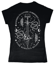 Load image into Gallery viewer, Enemies to Lovers Ladies Fitted T-Shirt
