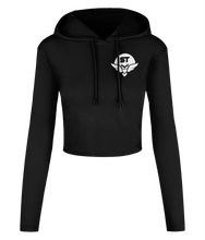 Load image into Gallery viewer, Spirit Of Thunder Women's Cropped Hooded T-shirt