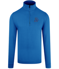 Load image into Gallery viewer, DeggyUK Sophomore ¼ Zip Embroidered Sweatshirt