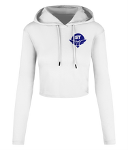 Load image into Gallery viewer, Spirit Of Thunder Women's Cropped Hooded T-shirt