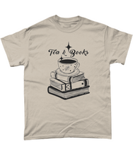 Load image into Gallery viewer, Tea & Books Unisex Fit T-Shirt