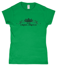 Load image into Gallery viewer, 'The Cruel Prince' Inspired Ladies Fitted T-Shirt