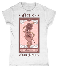 Load image into Gallery viewer, Romantasy Tarot Ladies Fitted T-Shirt