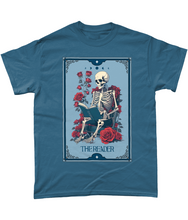 Load image into Gallery viewer, The Reader Tarot Style Unisex Fit T-Shirt