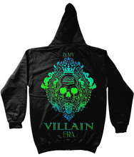 Load image into Gallery viewer, In My Book Villain Era Green Unisex Fit Zip Hoodie