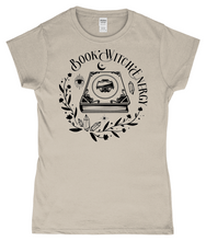Load image into Gallery viewer, Book Witch Energy Ladies Fitted T-Shirt