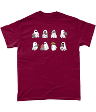 Load image into Gallery viewer, Cute Bookish Ghosts Unisex Fit T-Shirt