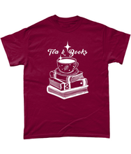 Load image into Gallery viewer, Tea & Books Unisex Fit T-Shirt