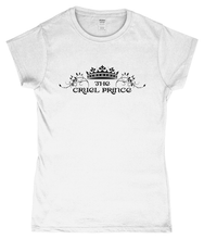 Load image into Gallery viewer, 'The Cruel Prince' Inspired Ladies Fitted T-Shirt