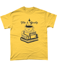 Load image into Gallery viewer, Tea & Books Unisex Fit T-Shirt