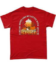 Load image into Gallery viewer, Spicy Latte & Books Unisex Fit T-Shirt