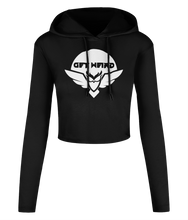 Load image into Gallery viewer, Spirit Of Thunder Get Weird Women&#39;s Cropped Hooded T-shirt
