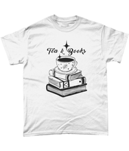 Load image into Gallery viewer, Tea & Books Unisex Fit T-Shirt