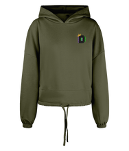 Load image into Gallery viewer, The King D42 Cropped Oversized Hoodie