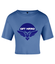 Load image into Gallery viewer, Spirit Of Thunder Get Weird Women's Crop Top