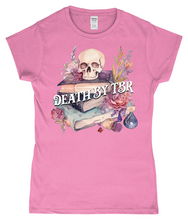 Load image into Gallery viewer, Death By TBR Ladies Fitted T-Shirt
