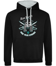 Load image into Gallery viewer, Rob Raven Premium Two-Tone Hoodie &#39;Hide your Athenas&#39;
