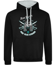 Load image into Gallery viewer, Rob Raven Premium Two-Tone Hoodie 'Hide your Athenas'