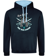 Load image into Gallery viewer, Rob Raven Premium Two-Tone Hoodie 'Hide your Athenas'