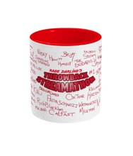 Load image into Gallery viewer, Rage Darling's Throwback Streamathon #1 Two Toned Mug